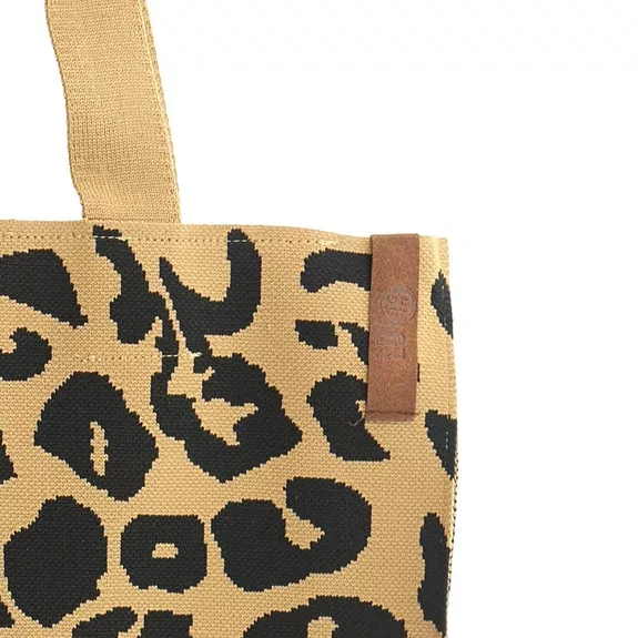 VEĽKÁ SHOPPER TAŠKA LARA - čierno-béžová 1